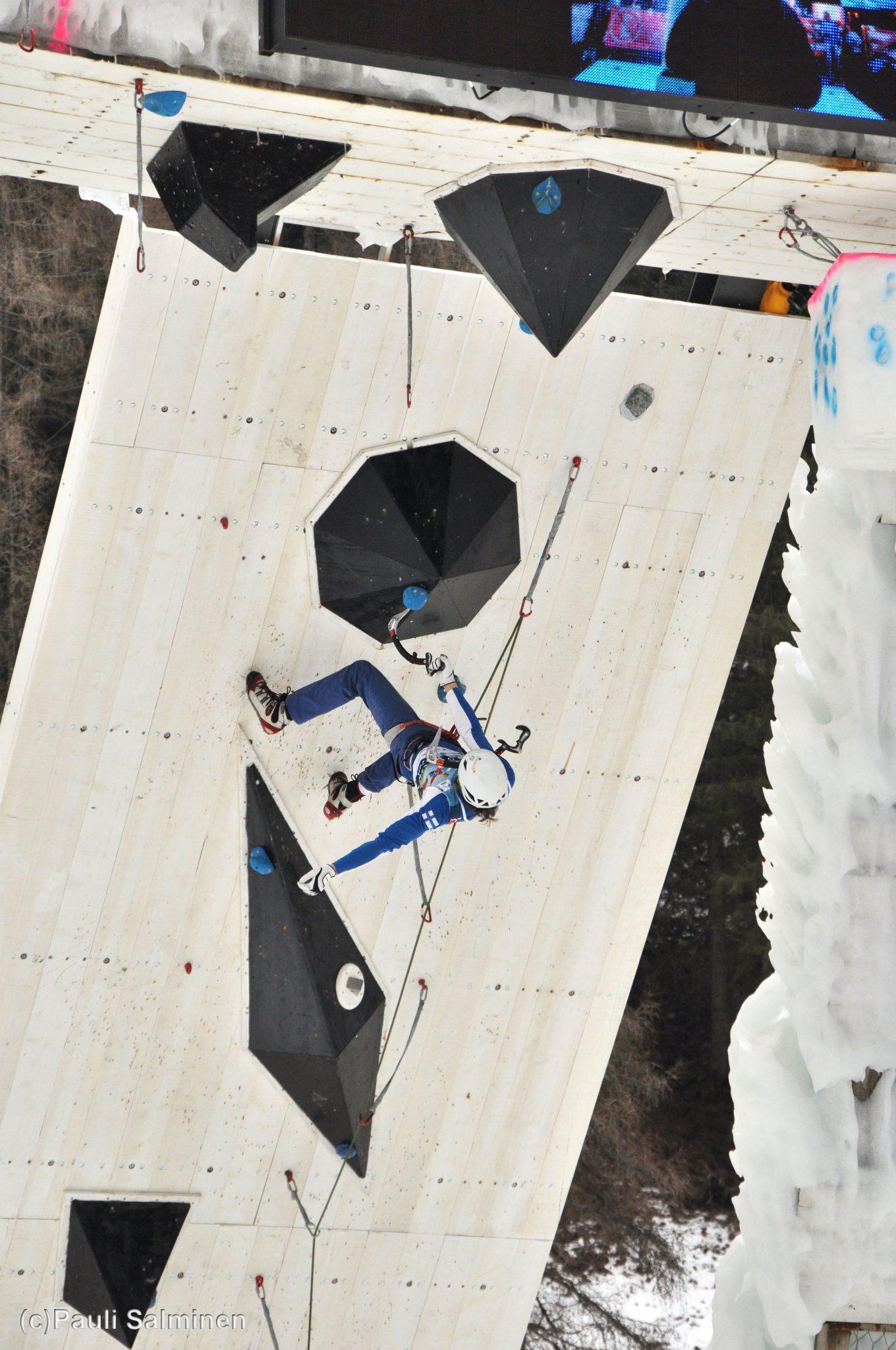 The First Finns in Ice Climbing World Cup - Kitka Climbing